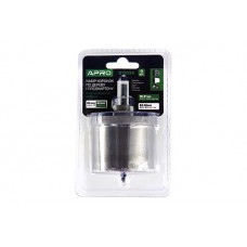 Набір коронок по дереву і гіпсокартону 9 предметів, глибина 43мм (26/32/36/45/50/56/63) APRO