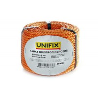 Канат полипропиленовый 6мм 50м UNIFIX