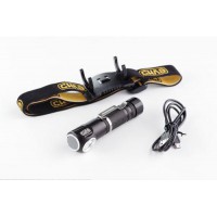 Фонарь ручной/налобный Ом (аккумулятор Li-ion 18650 3,7V 2200mAh) СИЛА