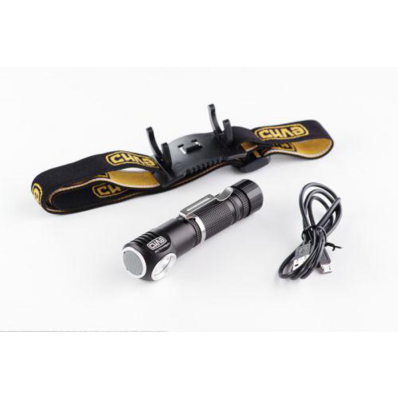 Фонарь ручной/налобный Ом (аккумулятор Li-ion 18650 3,7V 2200mAh) СИЛА