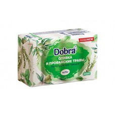 Мыло туалетное твёрдое косметическое 4*70г экопак Dobra Оливка и прованские травы