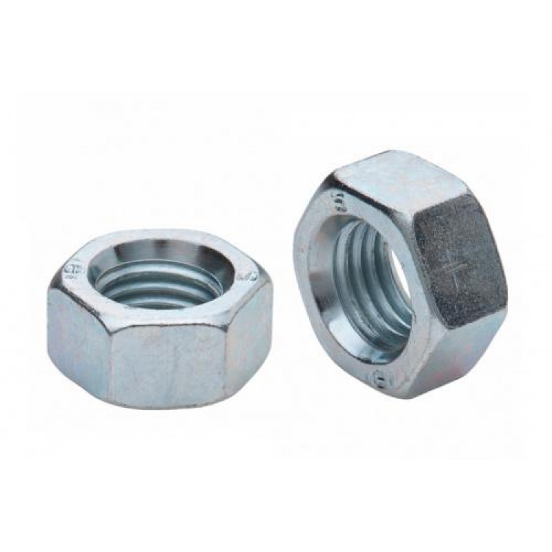 Гайка шестигранна М12 DIN 934 кл. міц. 6 цинк білий (пач 25шт) APRO