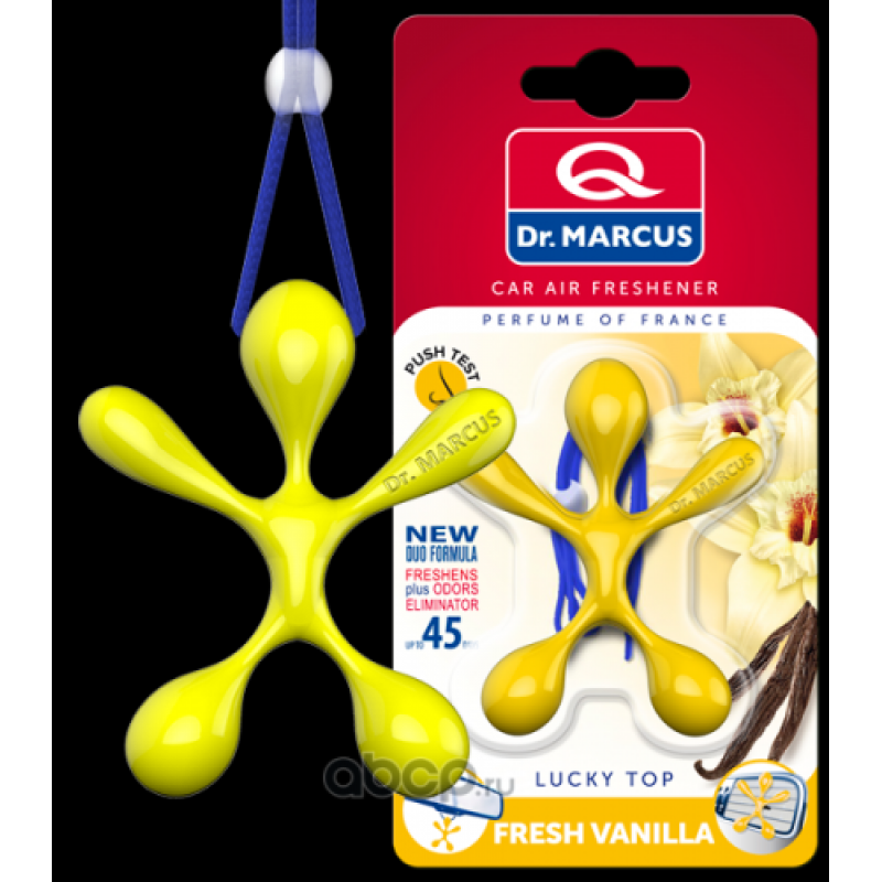 Ароматизатор LUCKY TOP свіжа ваніль (Fresh Vanilla) (підвіс)