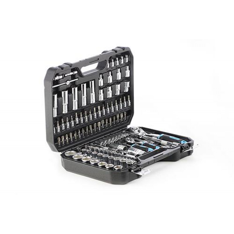 Набір насадок (інструментів) торцевих з тріскавкою CrV 1/4, 1/2 (90т) (94шт) APRO