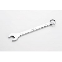 Ключ ріжково-накидний полірований CrV 26мм СИЛА