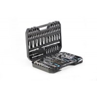 Набор насадок (инструментов) торцевых c трещоткой CrV 1/4, 3/8, 1/2 (90Т) (150шт) APRO