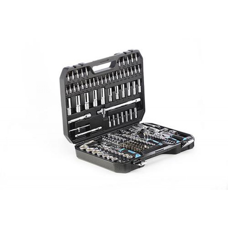 Набір насадок (інструментів) торцевих з тріскавкою CrV 1/4, 3/8, 1/2 (90т) (150шт) APRO