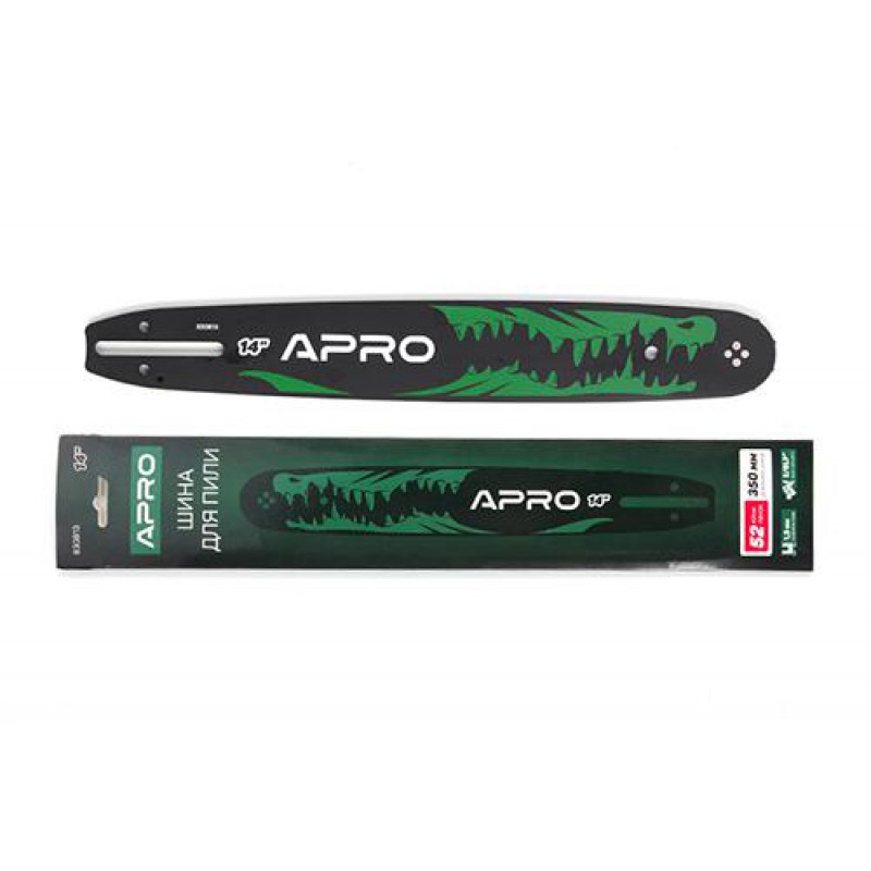 Шина для бензопили 35см (паз 1,3мм, крок 3/8) APRO