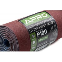 Бумага шлифовальная P100 рулон 200мм*10м (тканевая основа) APRO