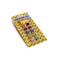 Запобіжники (плоскі міні) (10шт + щипці) WTE