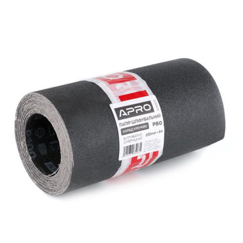 Бумага шлифовальная тканевая Ultra выносливая (карбид кремния) 200мм*5м P100 APRO