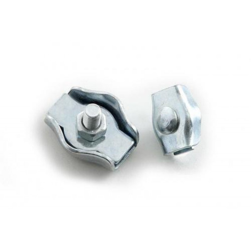 Зажим одинарный Simplex 8мм оц. (пачка, кратно 10шт) APRO