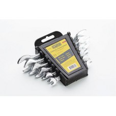 Набор ключей рожковых Стандарт 6x7, 8x9, 10x11, 12x13, 14x15, 16x17мм (6шт) СИЛА