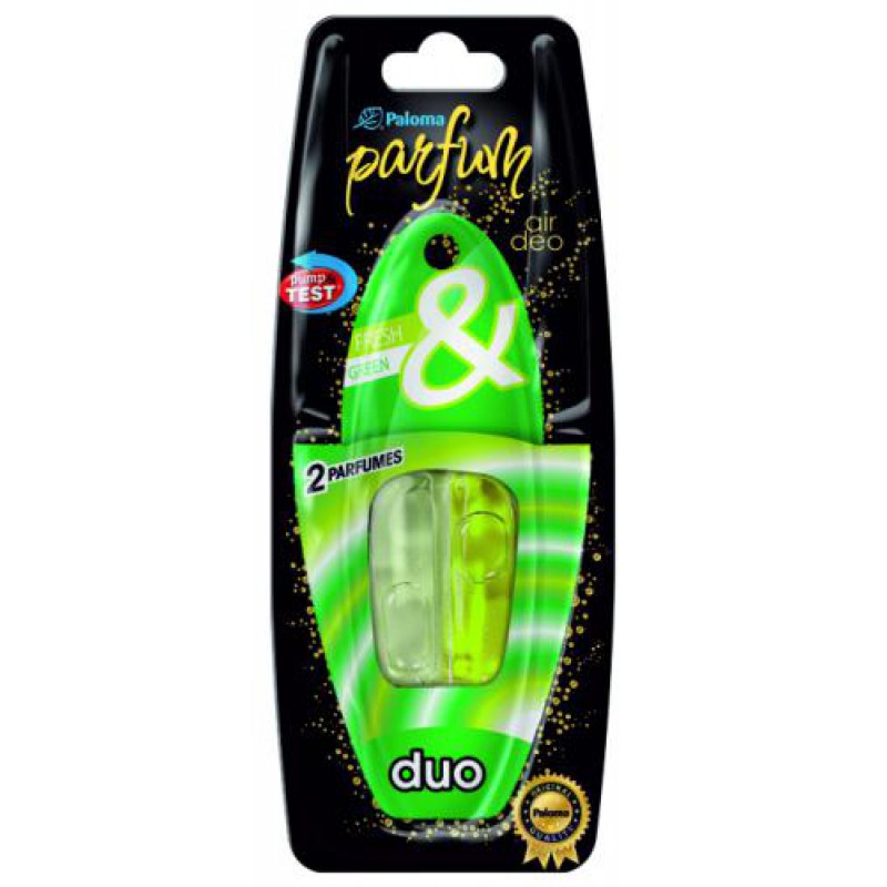Ароматизатор Paloma DUO 5ml, FRESH & GREEN (підвіска з рідиною)