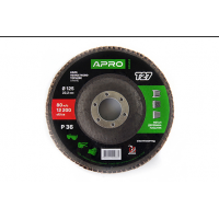 Коло пелюстково-торцеве Р36 пряме 125х22.2мм (Т27) (КПТ) APRO