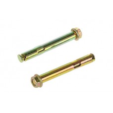Анкер з кожухом і гайкою М10/12*150 цинк жовтий (пач 5шт) APRO