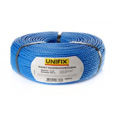 Канат полипропиленовый 5мм 200м UNIFIX