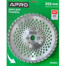 Диск для тримера з твердосплавними напайками 40Т Curved APRO