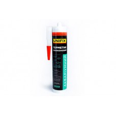 Герметик силіконовий акваріумний UNIFIX (чорний) 280 мл