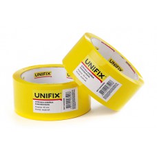Стрічка клейка пакувальна жовта 45мм 200 SKW-5400266 UNIFIX