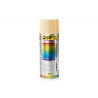 Эмаль акриловая универсальная RAL 1015 Слоновая кость гл. 400мл UNIFIX