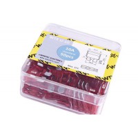 Запобіжники (плоскі євро) 10А) (50шт) WTE