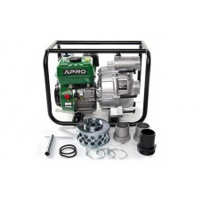 Мотопомпа WPD-45 6.5л.с. 45 м³/ч 26м (для грязной воды) бензиновая 4-х тактн. APRO