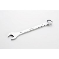 Ключ рожково-накидной полированный CrV 28мм СИЛА