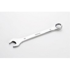 Ключ ріжково-накидний полірований CrV 28мм СИЛА