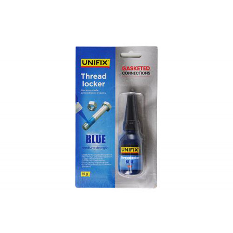Фиксатор резьбы для разборных соединений синий 10г UNIFIX