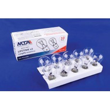 Лампа автомобільна 24V 21/5W BaY15d P21/5W (стоп-сигнали/габарити, ліхтарі заднього ходу, задні протитуманні ліхтарі) (2-х контактна) (10шт) MTA