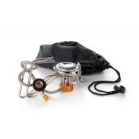 Портативная газовая горелка для кемпинга Паук со шлангом и пьезоподжтгом 70*70*150мм СИЛА