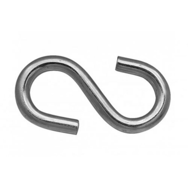 Крюк S-подобный 3мм оц. (пачка, кратно 50шт) APRO