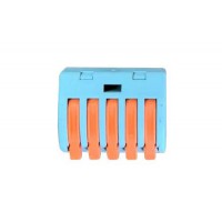 Клема з'єднувальна самозатискна 5 провідників (пач. 30 шт.) APRO