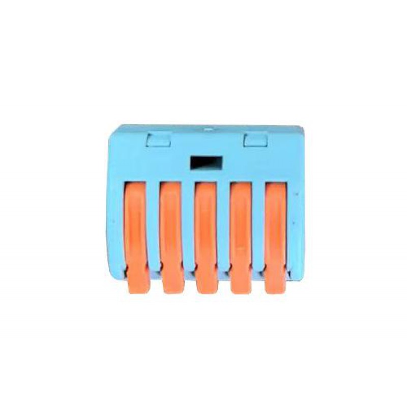 Клема з'єднувальна самозатискна 5 провідників (пач. 30 шт.) APRO