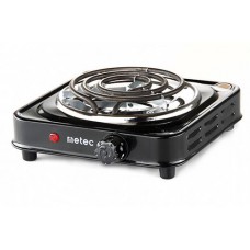Плита электрическая настольная спиральная ES-01SSB, 1000Вт Metec