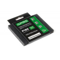 Губка шлифовальная двухсторонняя Р180 125х100х12мм APRO