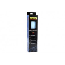 Клей стрижневий прозорий 11.0х300мм 1кг (34 шт) (коробок) UNIFIX