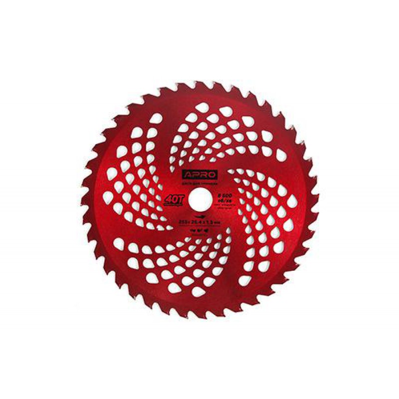 Диск для тримера з твердосплавними напайками 40Т APRO