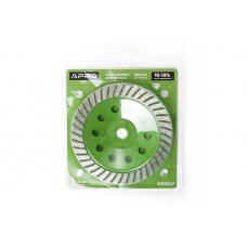 Чаша алмазна шліфувальна 180мм 16-18% Турбо APRO