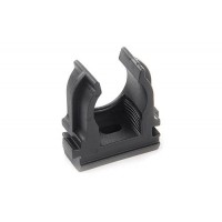 Клипса для гофры под монтажный пистолет 16мм черная (пач. 100шт.) APRO