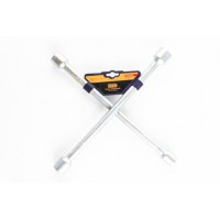 Ключ колісний хрестовий 17x19x21x23мм СИЛА