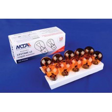 Лампа автомобільна 12V PY21W BAU15S (помаранчева) (вказівники повороту перед, зад) (10шт) MTA