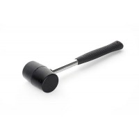 Киянка резиновая черная с металлической рукояткой 900гр СИЛА