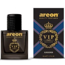Ароматизатор VIP спрей Легенда (Legend) скло 50 мл Чорний дизайн Areon