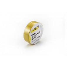 Ізоляцiйна стрiчка жовта 0.17х18мм 10м (пачка, кратно 10шт) UNIFIX