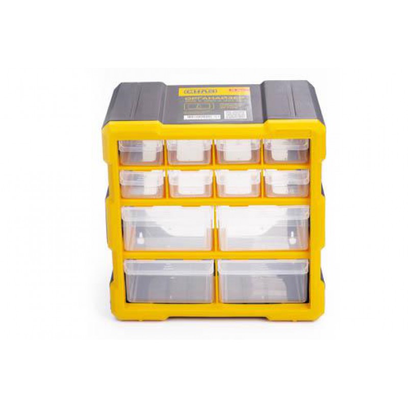 Органайзер 265х260х160мм (12 ящиков) СИЛА