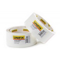 Стрічка клейка пакувальна біла 45мм 200 SKW-5400266 UNIFIX