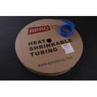 Термозбіжна трубка 20мм синя 100м APRO