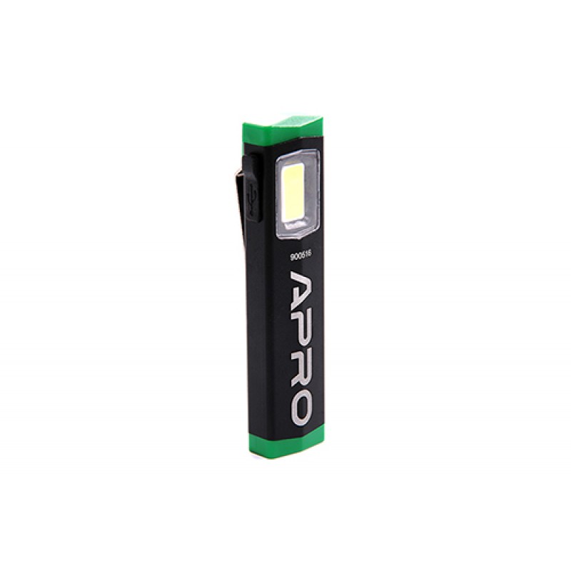 LED фонарь инспекционный аккумулятор Li-ion 3.7V 600мАч 300Лм APRO